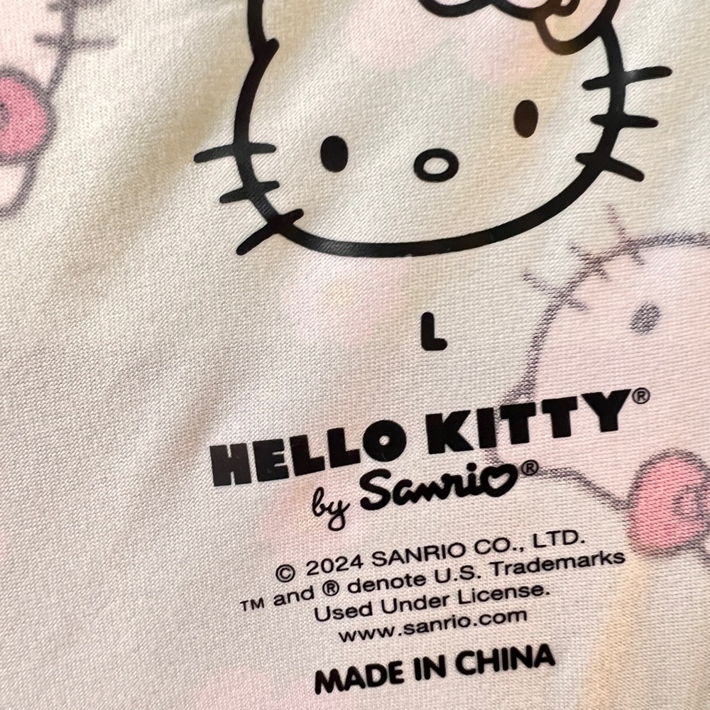 Hello Kitty Pajama Set - Size Large - image 6